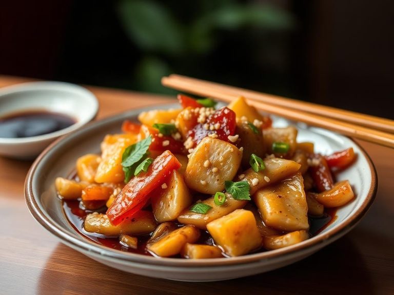 Sautéed with Garlic and Soy Sauce