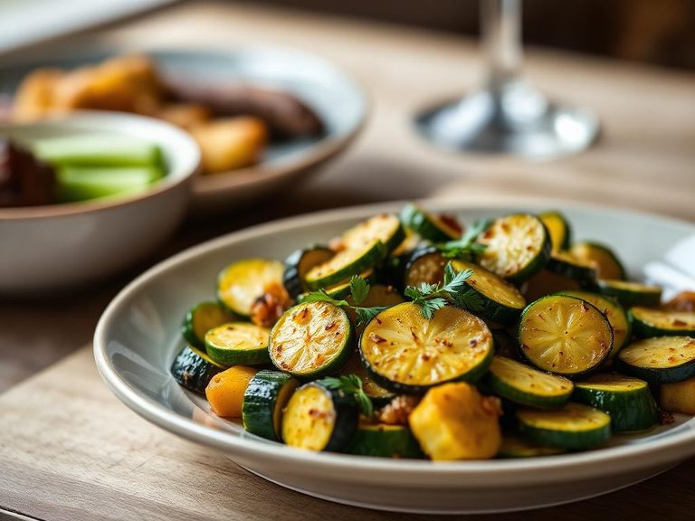 Sautéed Zucchini Side Dish