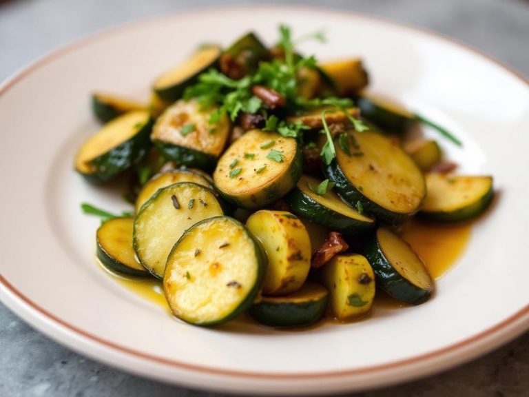 Sautéed Zucchini with Herbs