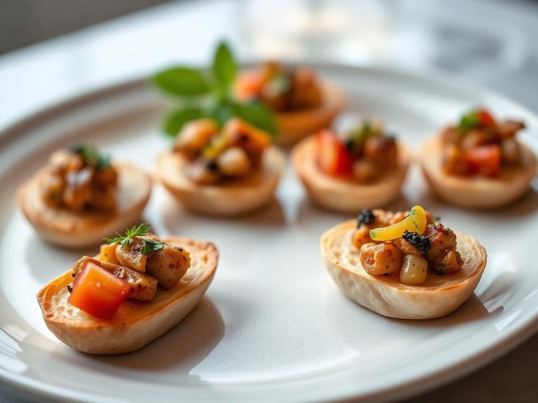 Savory Appetizer Canapés