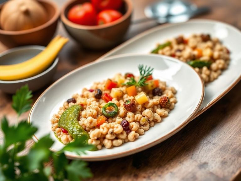 Savory Cereal with Vegetable Puree