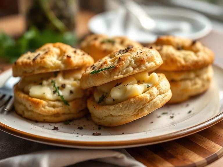 Savory Cheese and Herb Biscuits