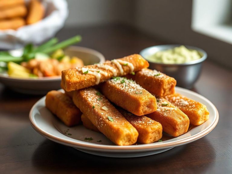 Savory Cheese & Herb French Toast Sticks