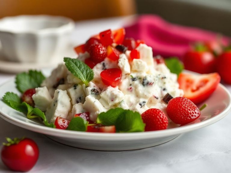 Savory Cottage Cheese Jello Salad