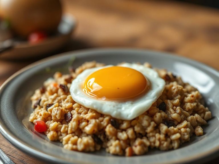 Savory Oatmeal with Egg