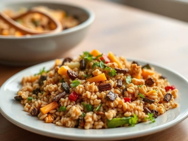 Savory Veggie Cereal Blend
