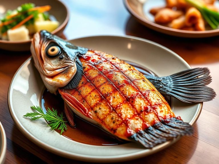 Sazan (Japanese Grilled Carp)