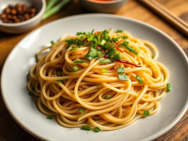 Scallion Oil Noodles
