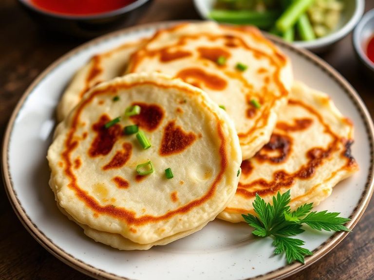 Scallion Pancakes (Chinese Cong You Bing)