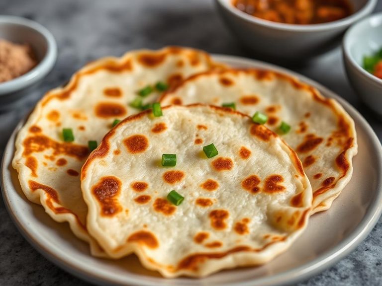 Scallion pancakes (Chinese)