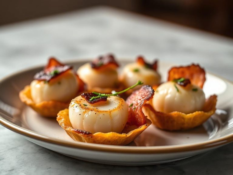 Scallop and Bacon Bites
