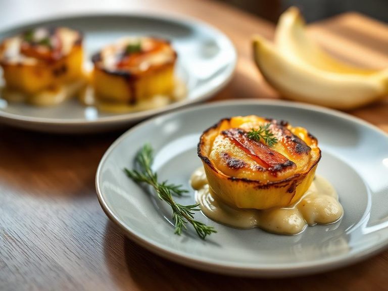 Scallop Squash Gratin