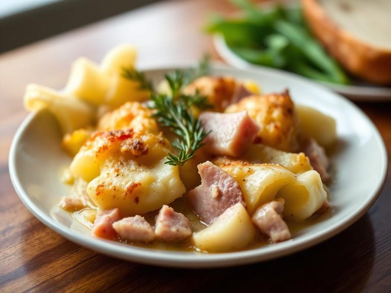 Scalloped Potatoes with Ham