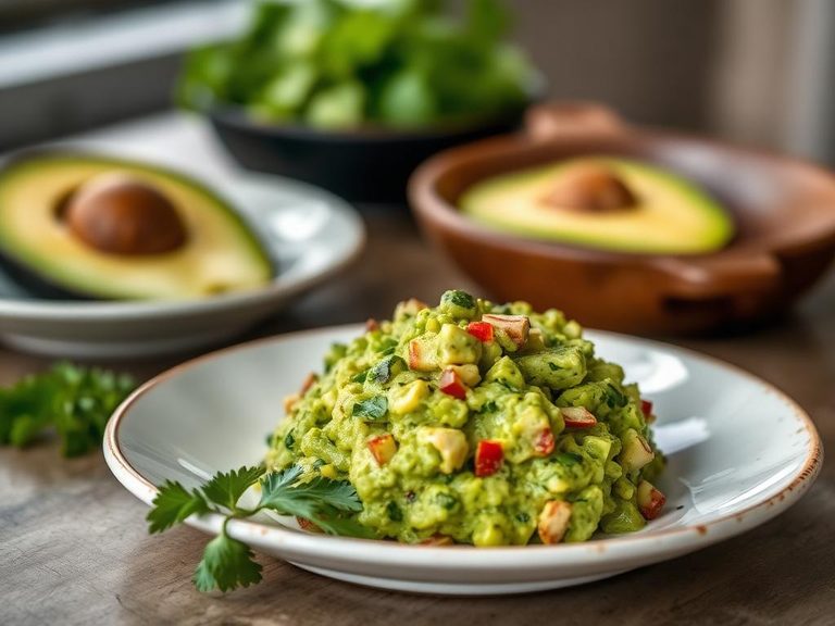Scooper for guacamole