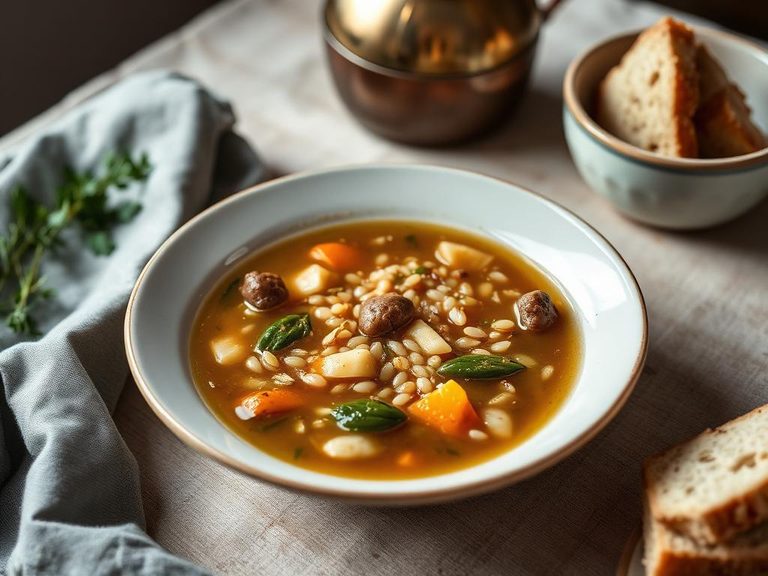 Scotch Broth (with barley)