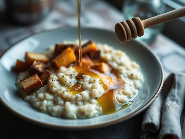 Scottish Porridge with Honey