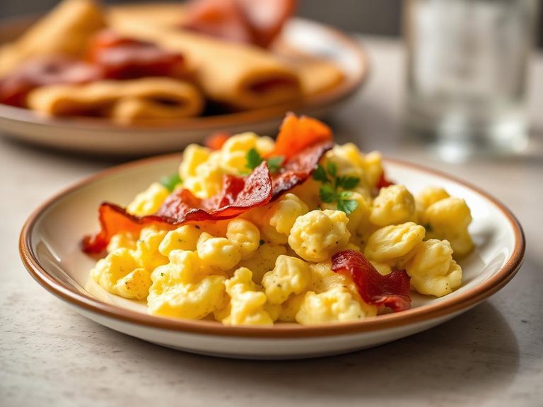 Scrambled Eggs with Bacon