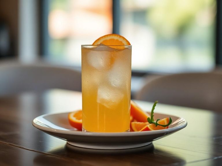 Screwdriver (vodka and orange juice)