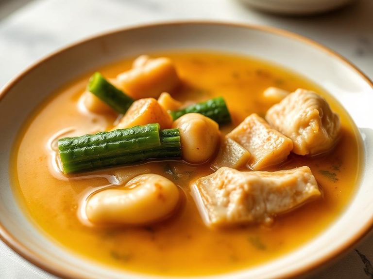 Sea Cucumber and Chicken Soup