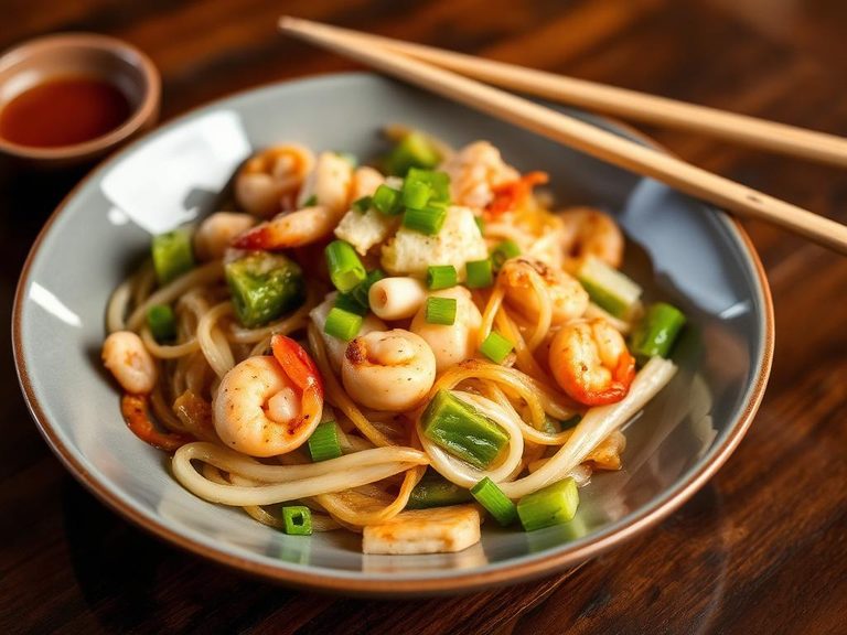 Seafood Chow Fun