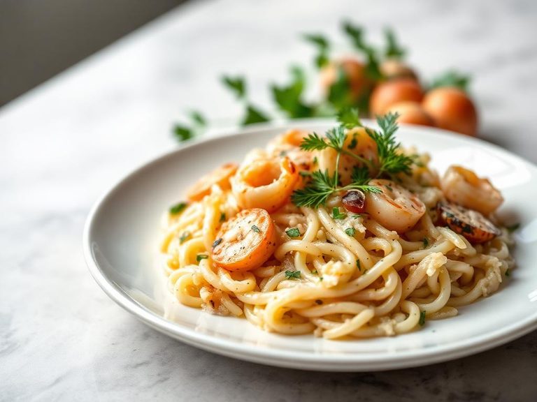 Seafood risotto