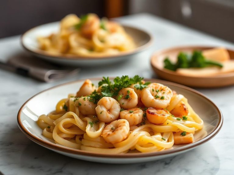 Seafood Tetrazzini