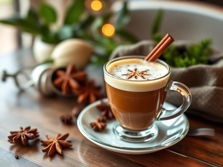 Seasonal Spiced Latte (e.g., Pumpkin Spice, Gingerbread)