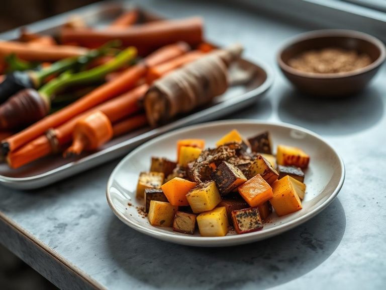 Seasoning for roasted root vegetables