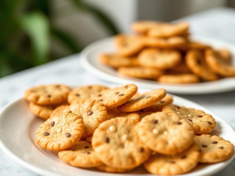 Seed crackers or bread