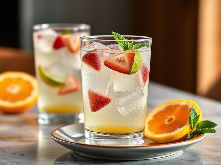 Seltzer-based fruit punch