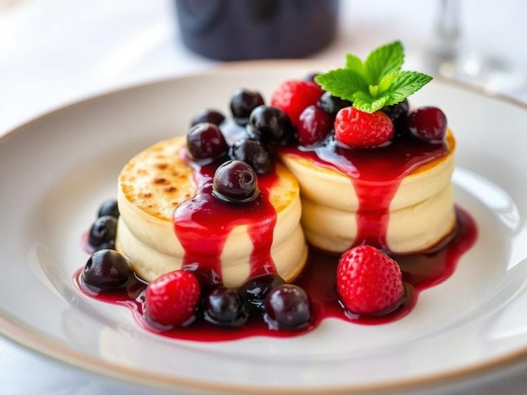 Served with a Berry Compote