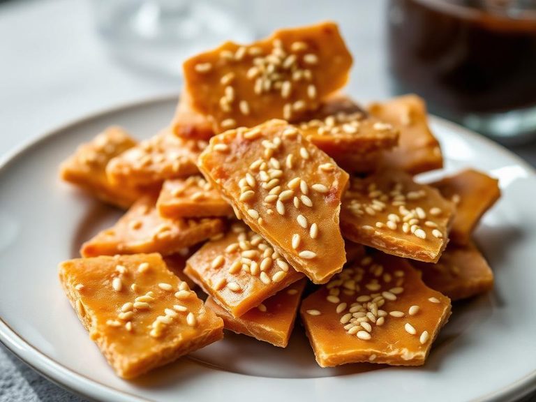 Sesame brittle