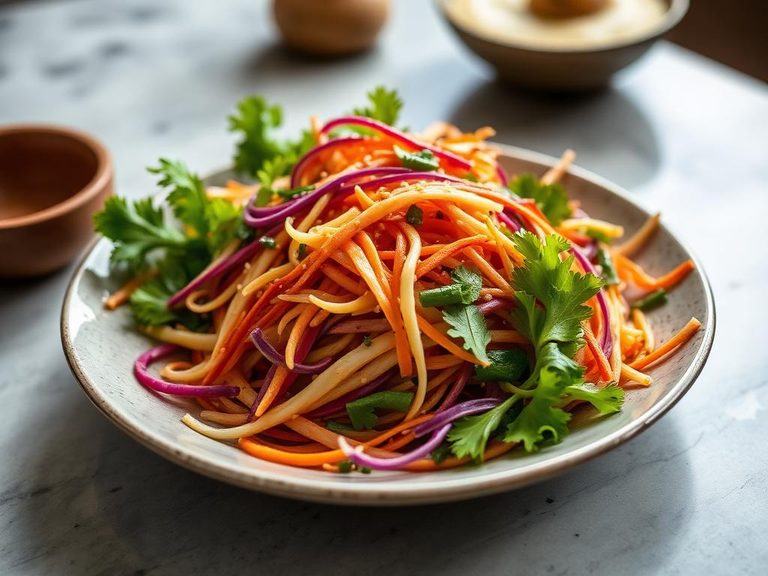 Sesame ginger slaw