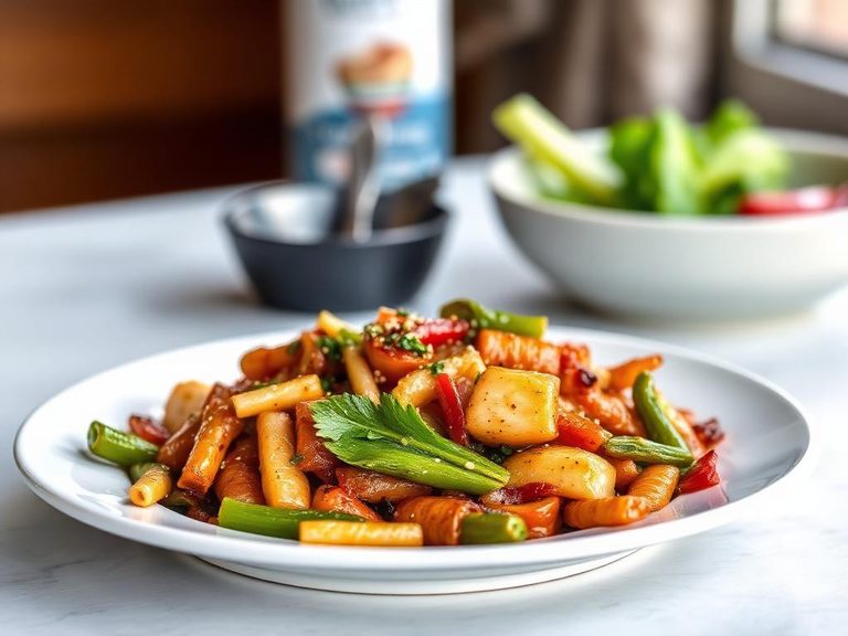 Sesame Oil Sauté