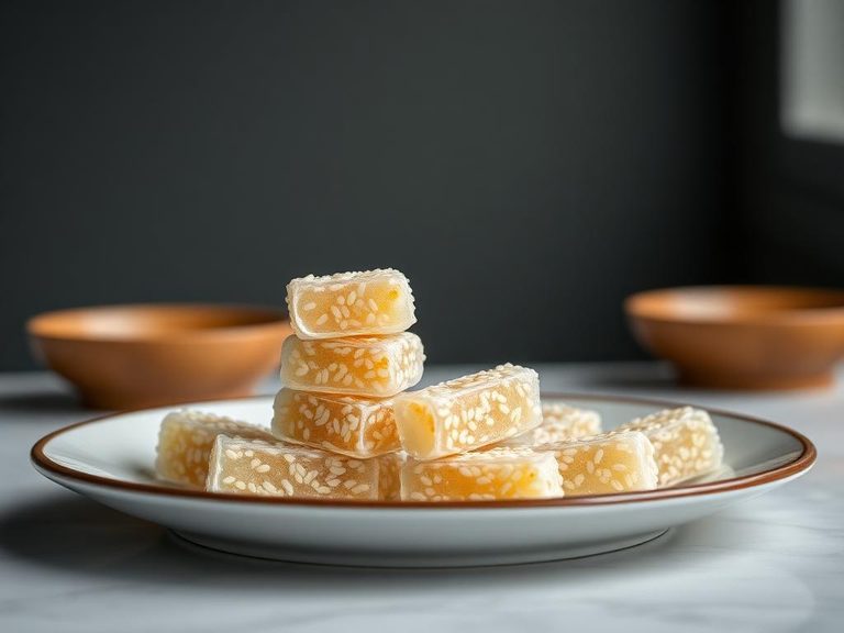 Sesame snap candy