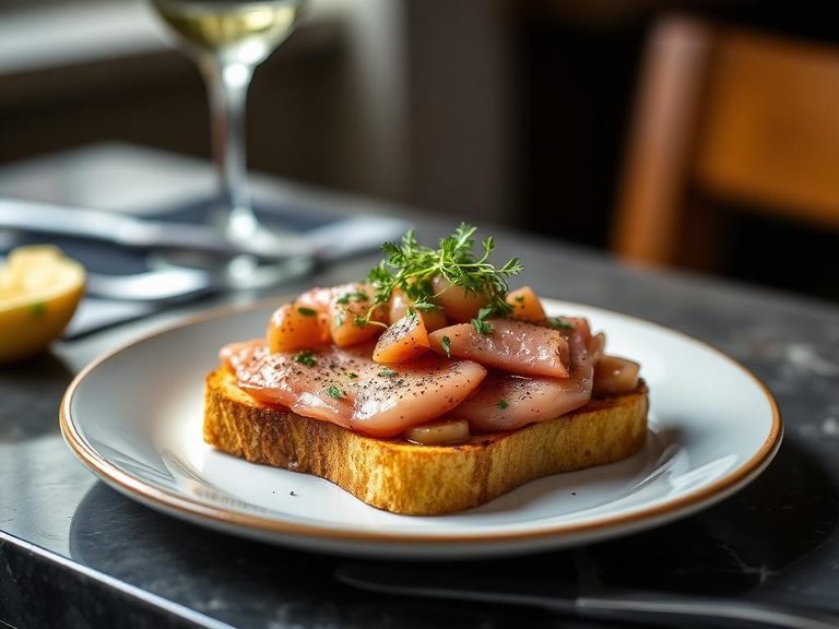 Shad Roe on Toast