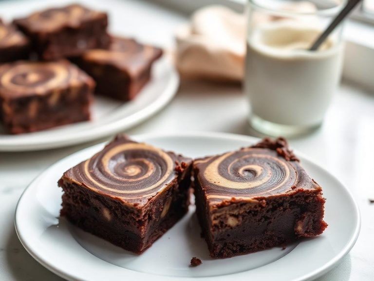 Shake-Swirled Brownies
