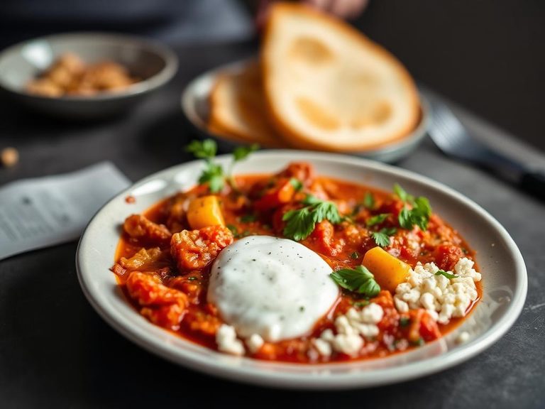 Shakshuka with Feta