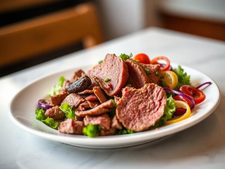 Shaved Beef Salad