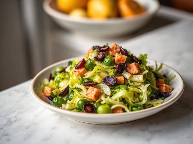 Shaved Brussels Sprout Salad