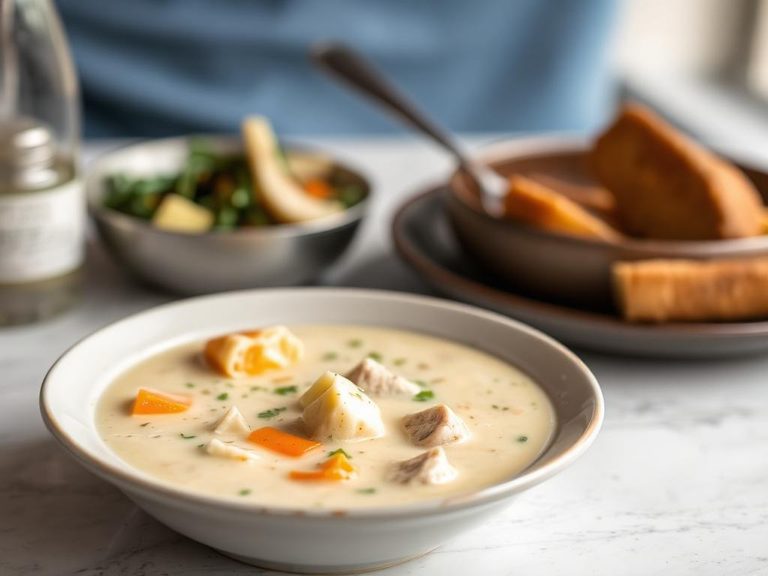 Sheefish chowder