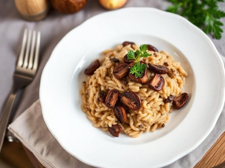 Shiitake Mushroom Risotto