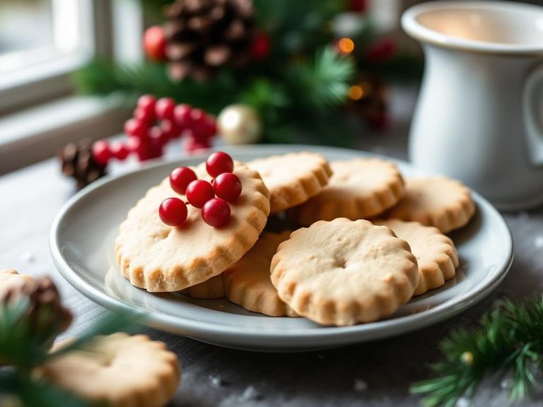 Shortbread Cookies for Holidays