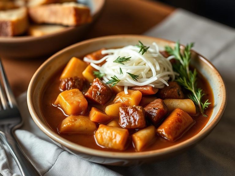 Shoshone Bannock Elk Stew