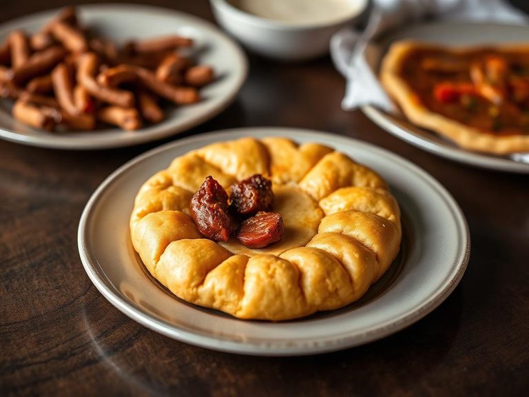 Shoshone Bannock Frybread with Meat