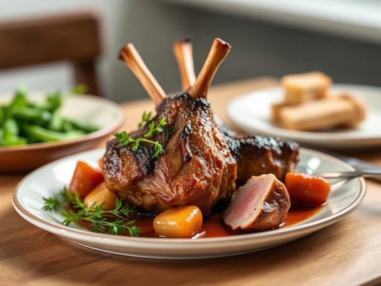 Shoulder of Lamb (Roasted or Braised)