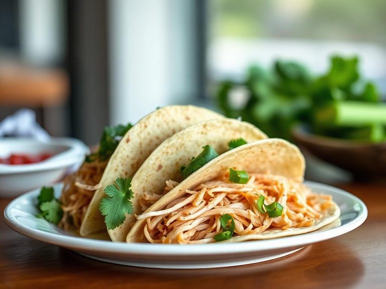 Shredded Turkey Neck Tacos