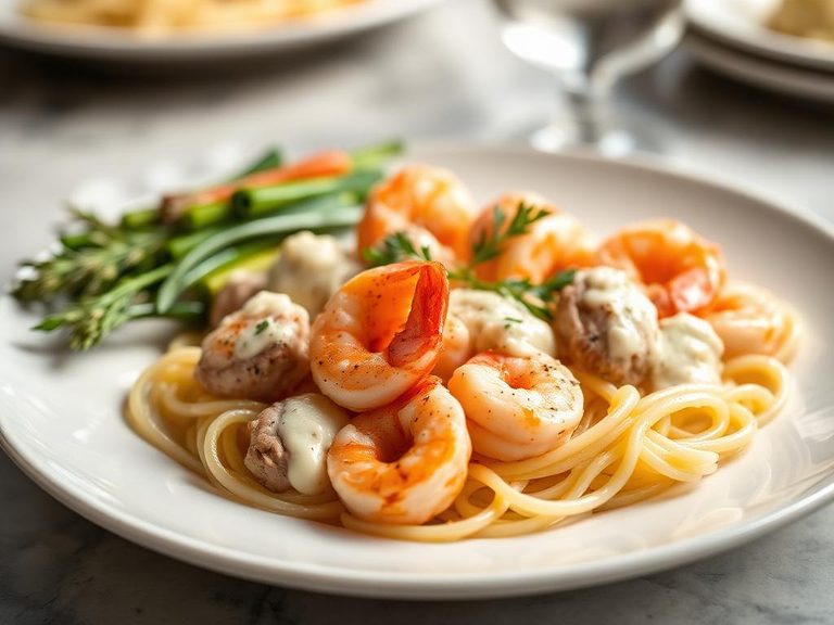 Shrimp Alfredo