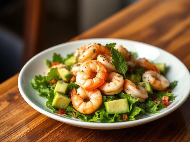 Shrimp and Avocado Salad