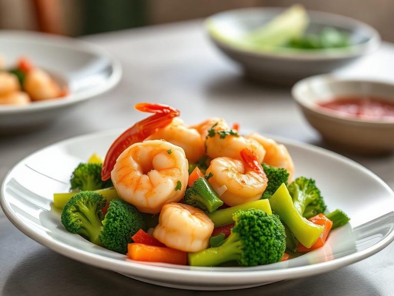 Shrimp and Broccoli Stir-Fry